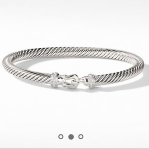 David Yurman Cable Buckle Bracelet with Diamonds